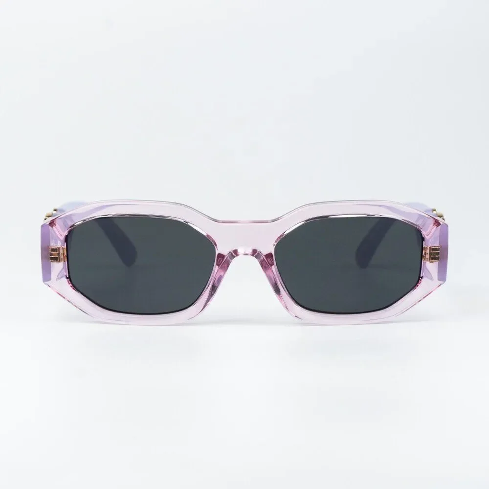 Versace KIDS Sunglasses Transparent Lavender Grey Rectangle VK4429U 552687